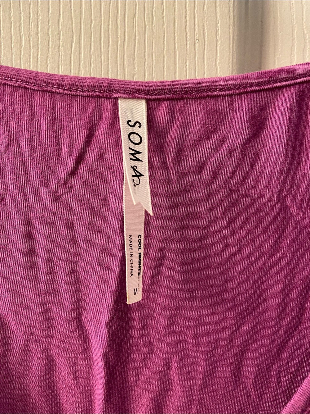 Soma Raspberry V-Neck Short Sleeve Top - Picture 2 of 10